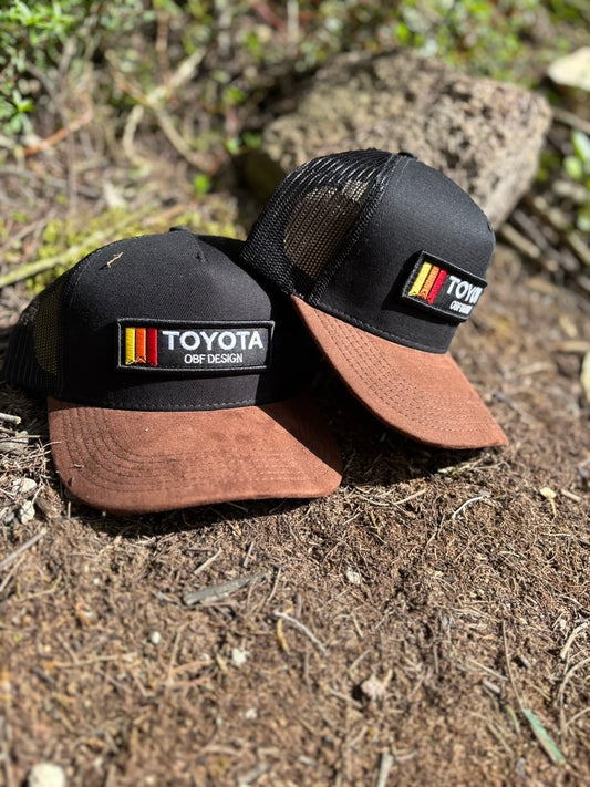 Gorra Toyota Cafe Gamuza By OBF Design