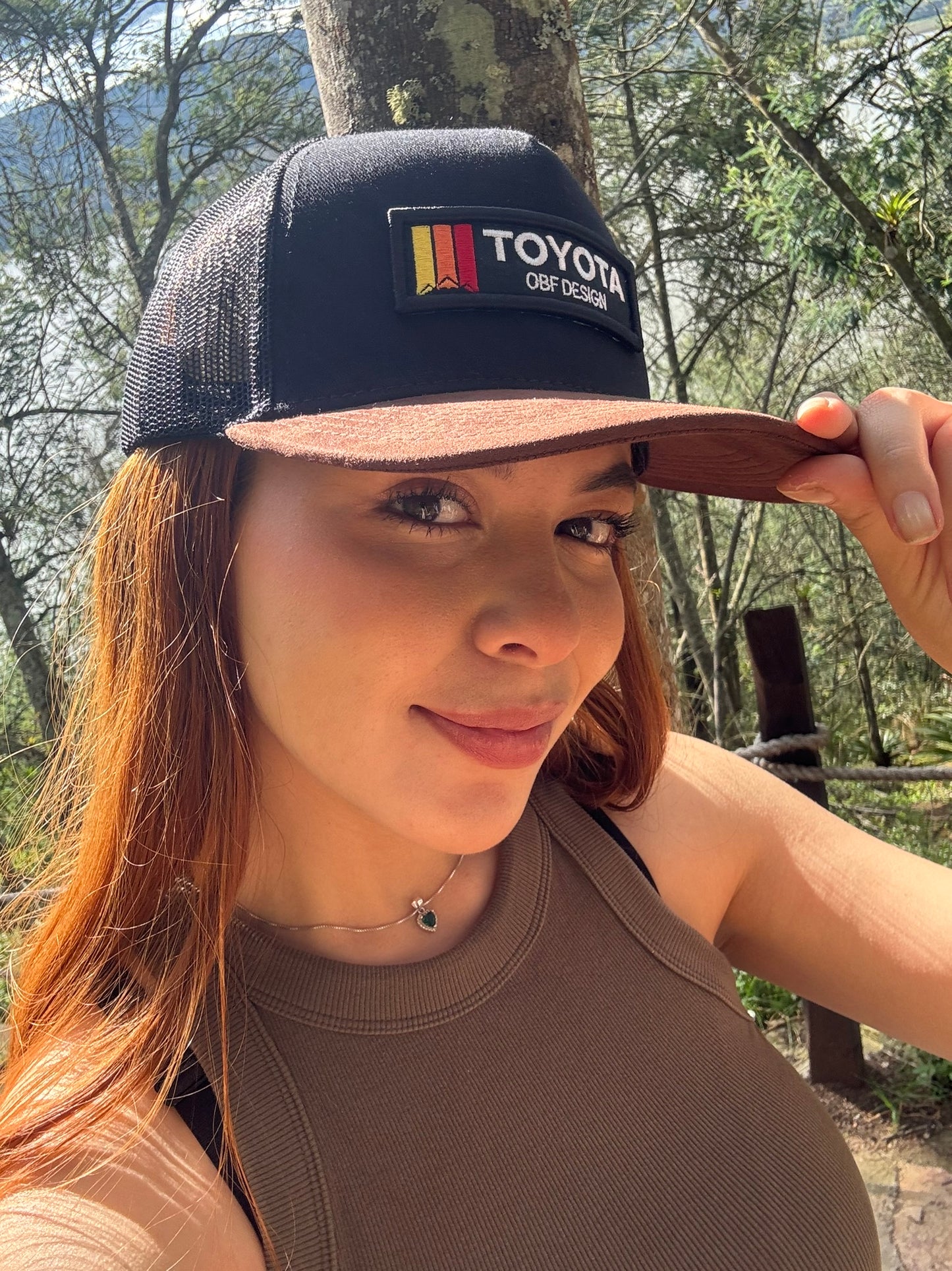 Gorra Toyota Cafe Gamuza By OBF Design