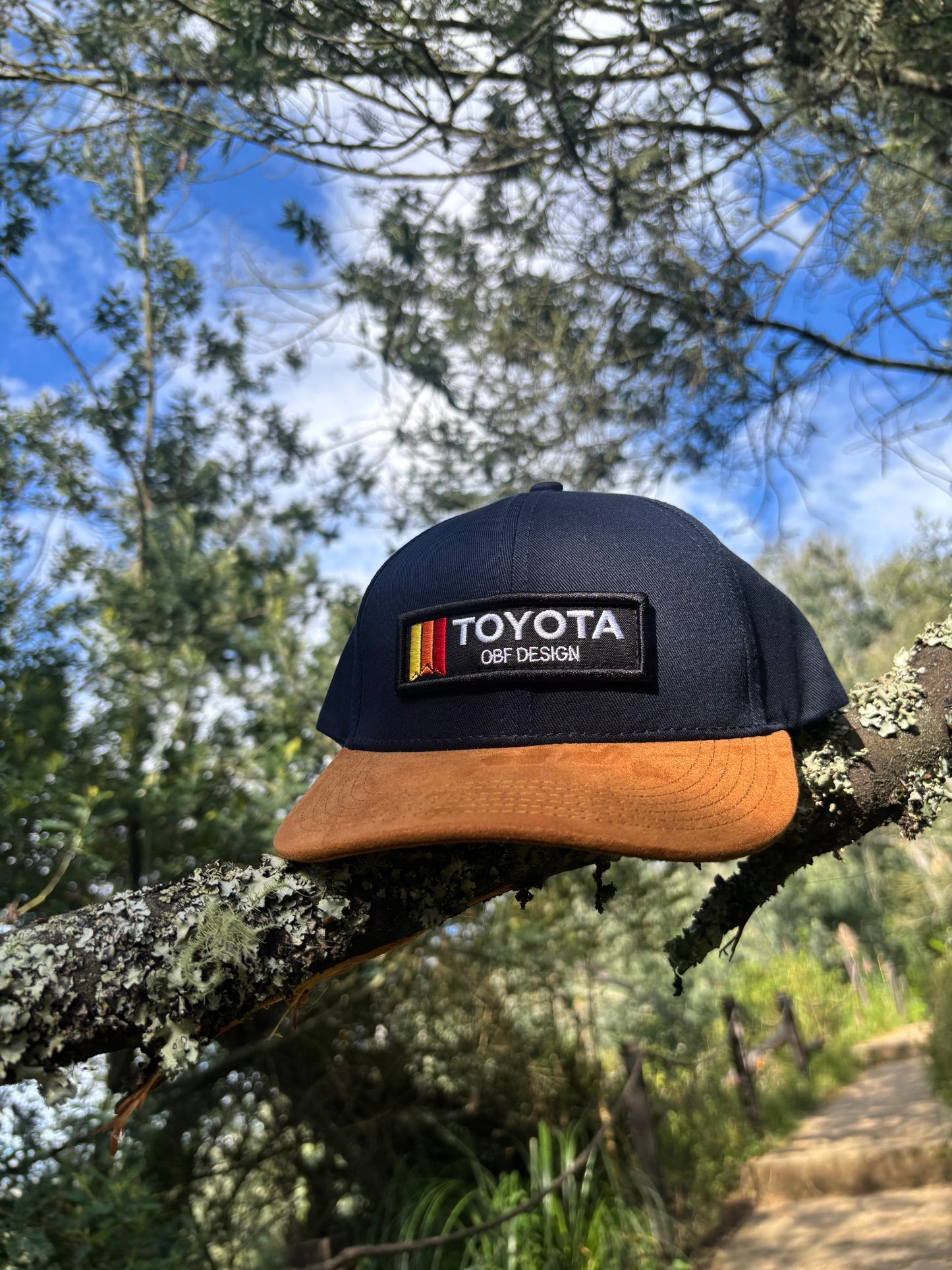 Gorra Toyota Azul Gamuza By OBF Design