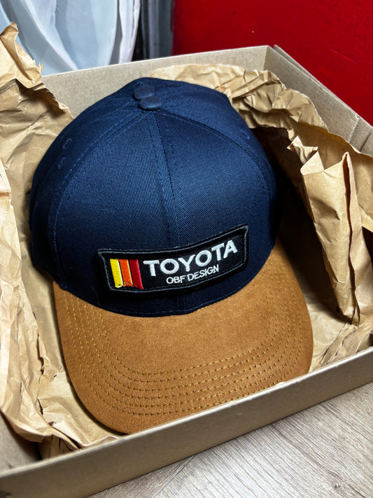 Gorra Toyota Azul Gamuza By OBF Design